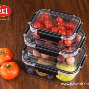 Air Tight Glass containers- Pack of 3