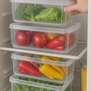 Fridge storage box - PACK OF 3